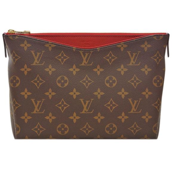 Louis Vuitton Monogram Palace Vanity Case Cosmetic Pouch Clutch Daily Pouch - Picture 1 of 8